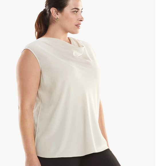 Power Casual MM Lafleur The Rowling Top - Eco Soft Wave - Alabaster - Picture 6 of 7